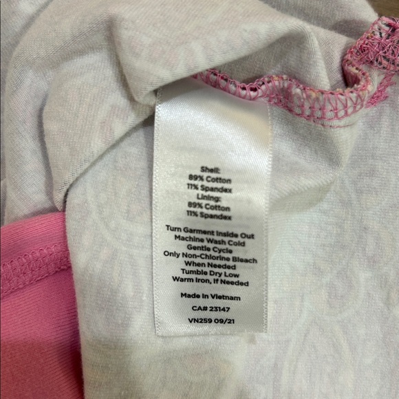 T by Talbots Pink Paisley Skort - Picture 6 of 9